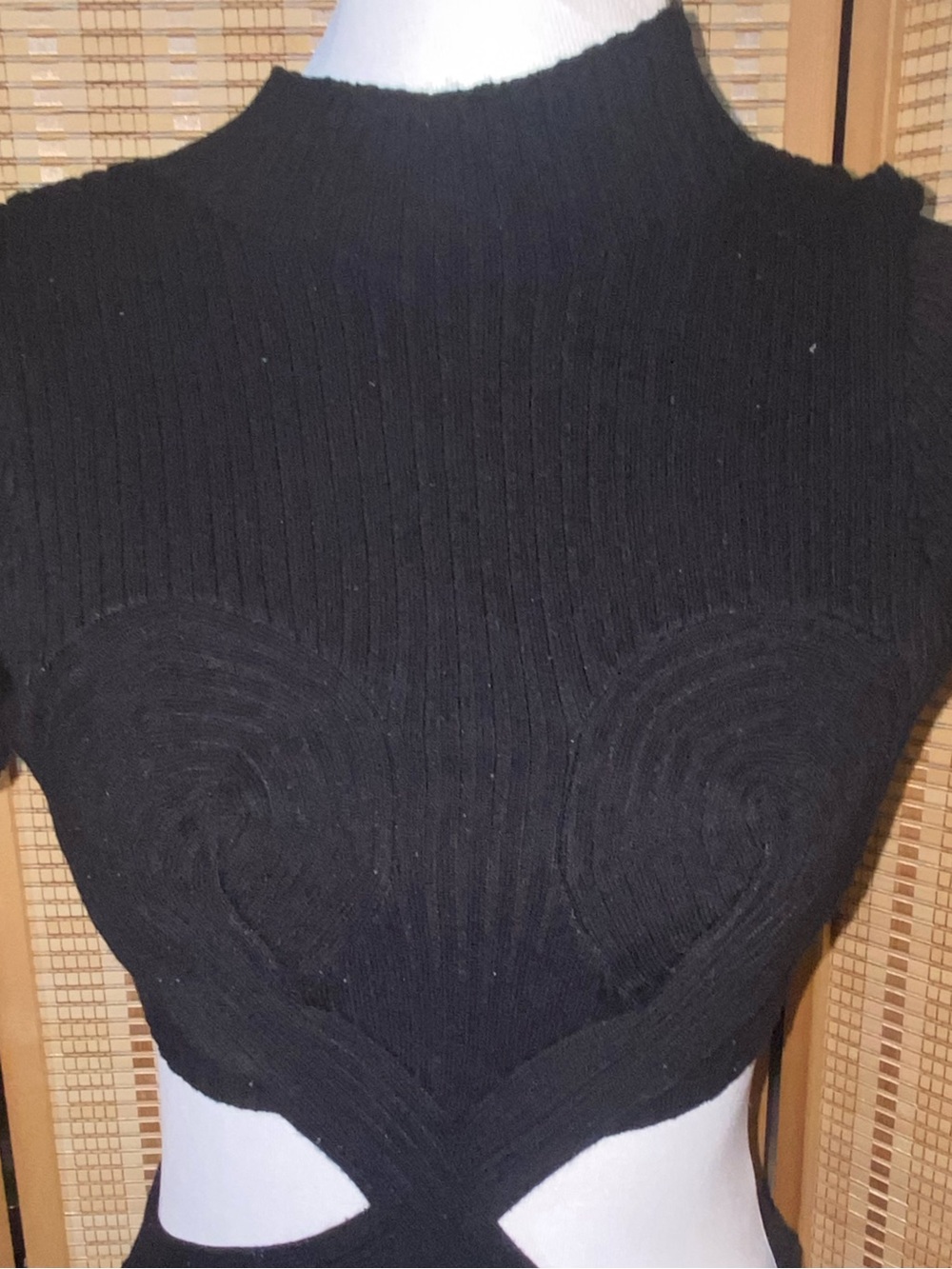 Hera ribbed midi dress size large - Picture 5 of 7